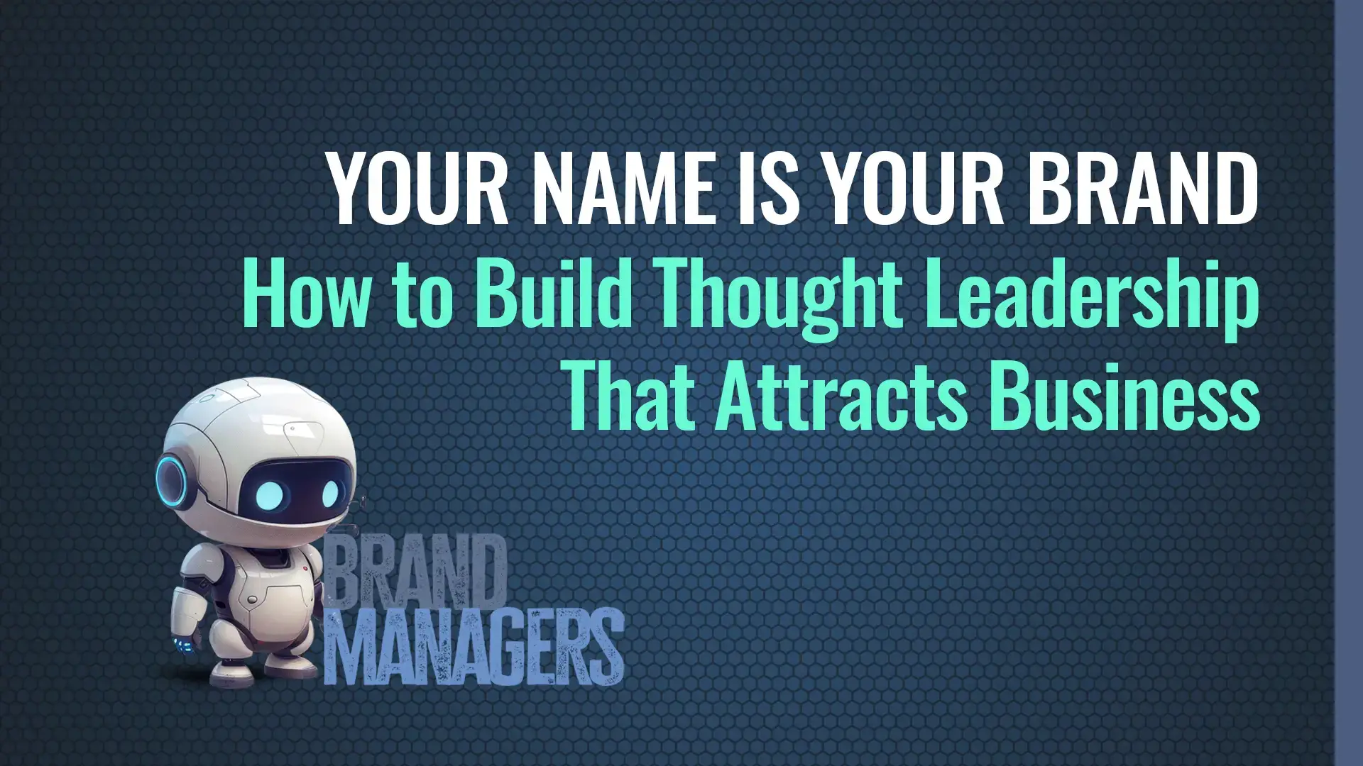 Your Name is Your Brand